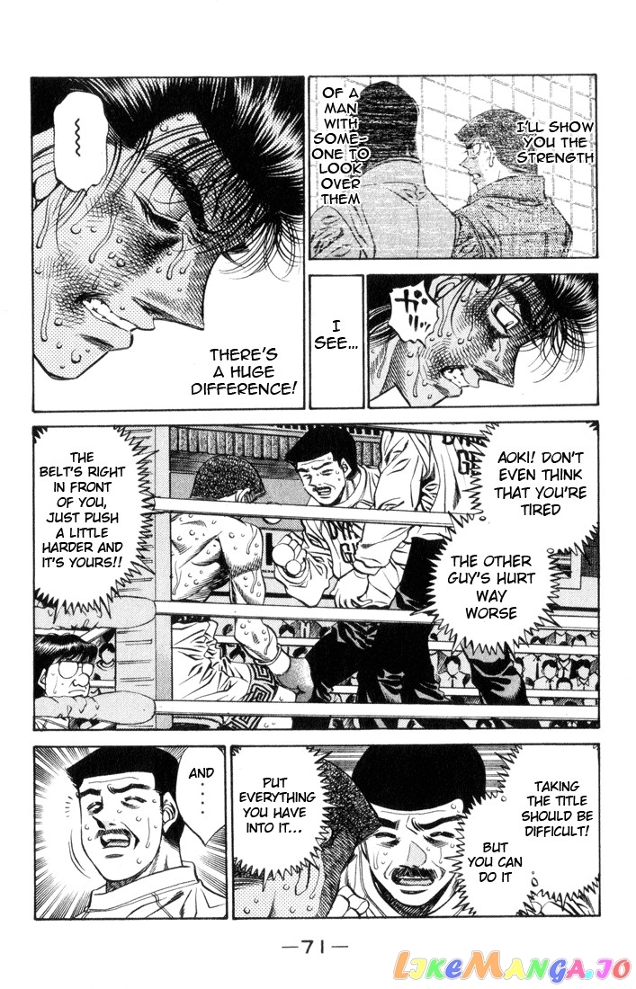 Hajime no Ippo Chapter 456 - page 11
