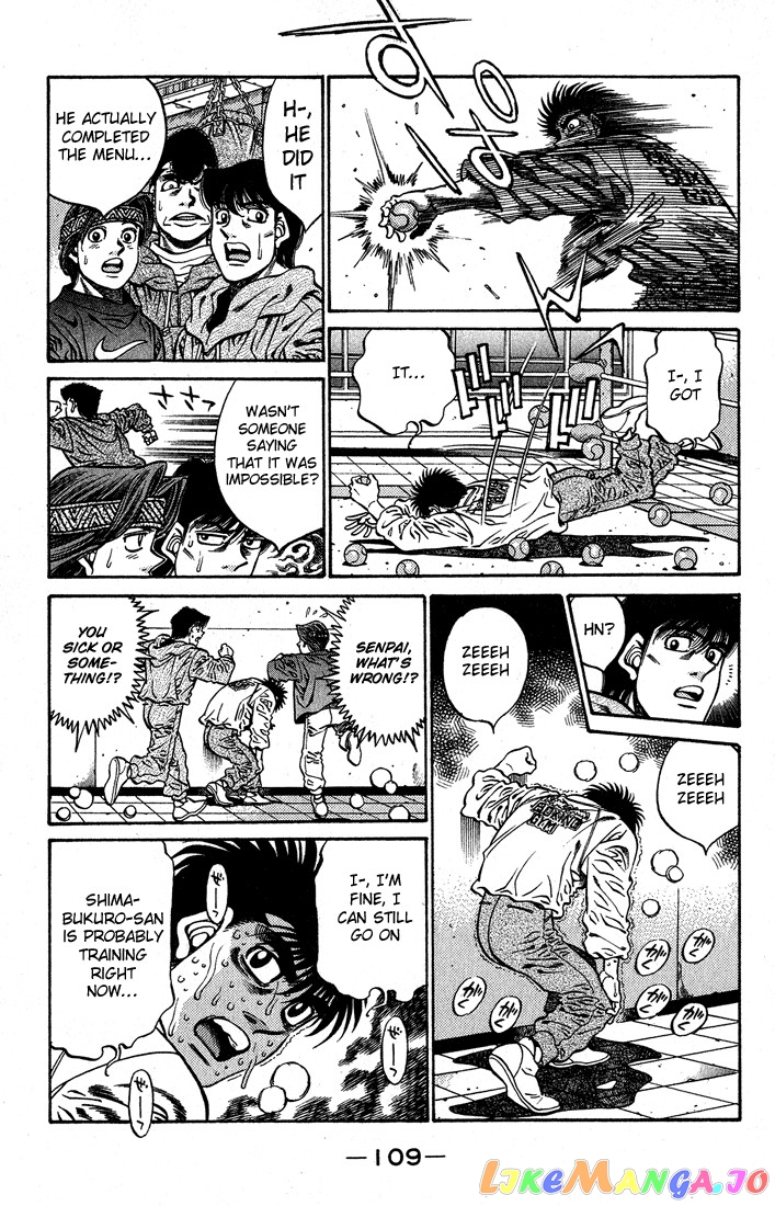 Hajime no Ippo Chapter 421 - page 11