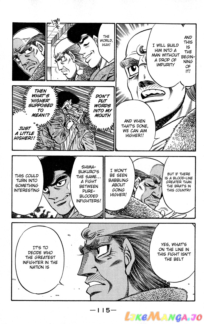 Hajime no Ippo Chapter 421 - page 17