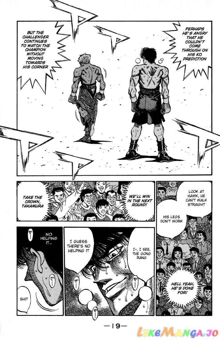 Hajime no Ippo Chapter 389 - page 20