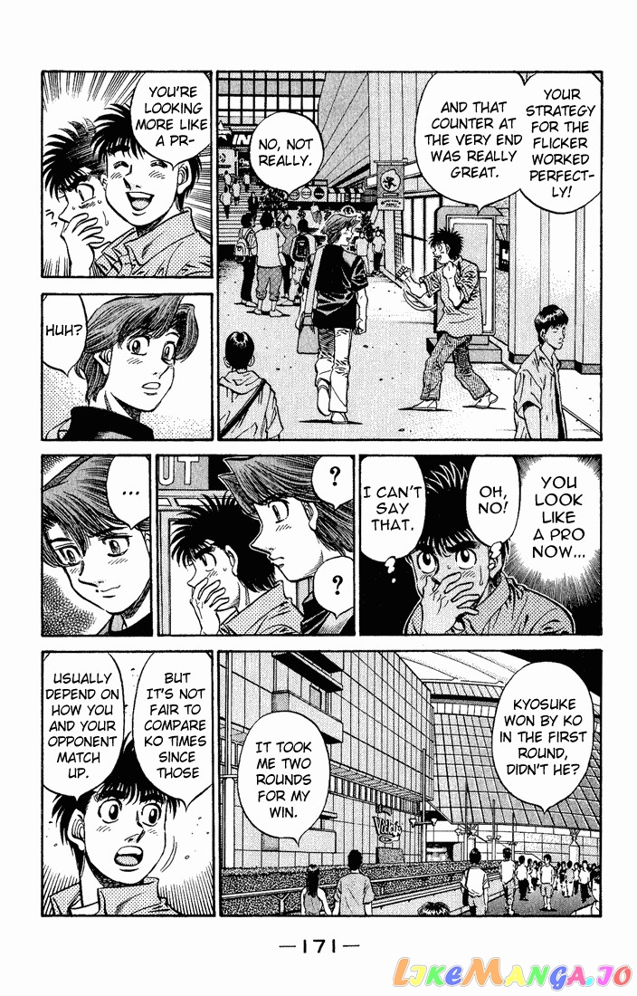 Hajime no Ippo Chapter 572 - page 3