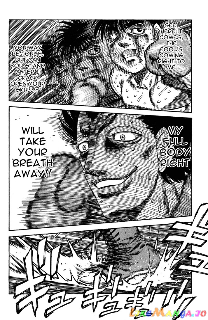 Hajime no Ippo Chapter 496 - page 14