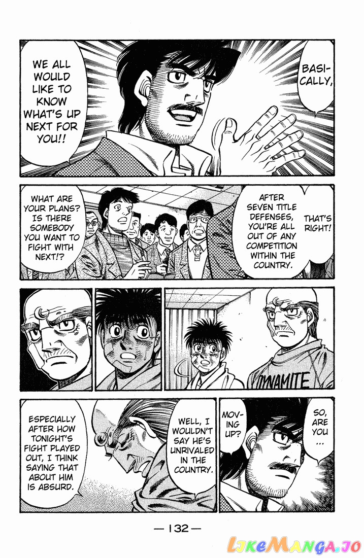 Hajime no Ippo Chapter 656 - page 8