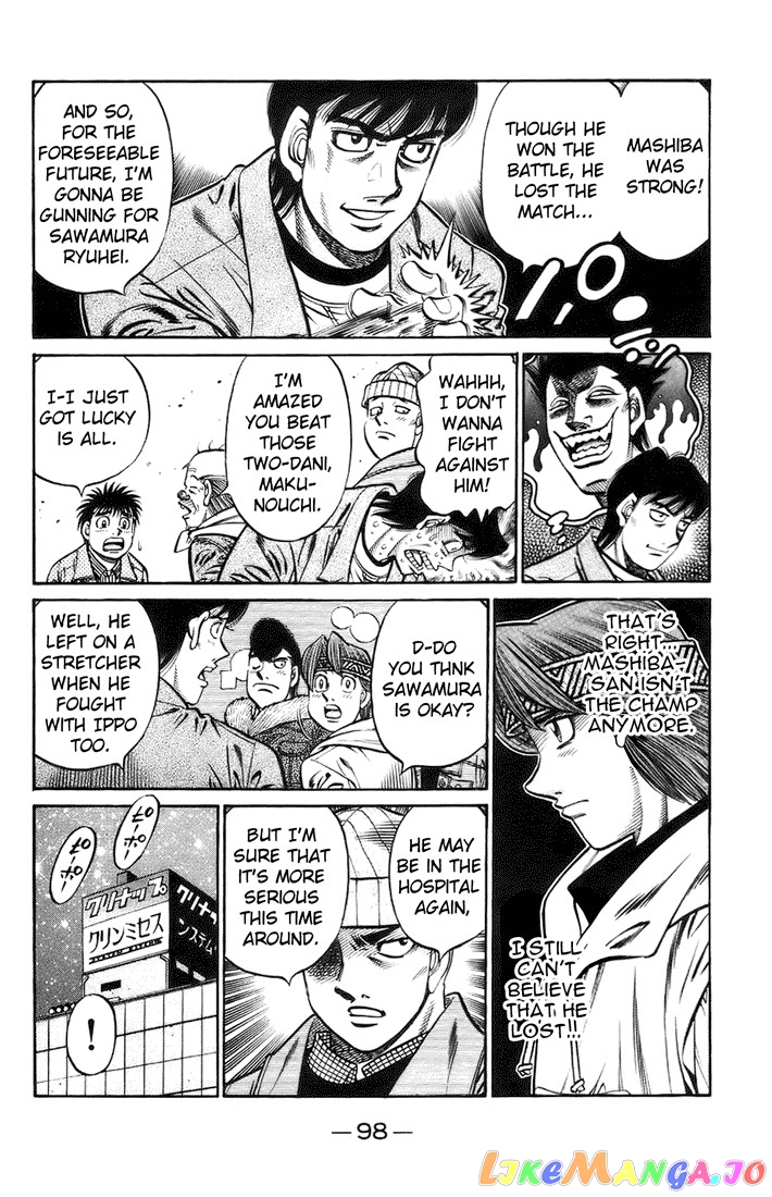 Hajime no Ippo Chapter 698 - page 4