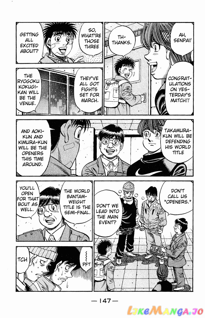 Hajime no Ippo Chapter 657 - page 3