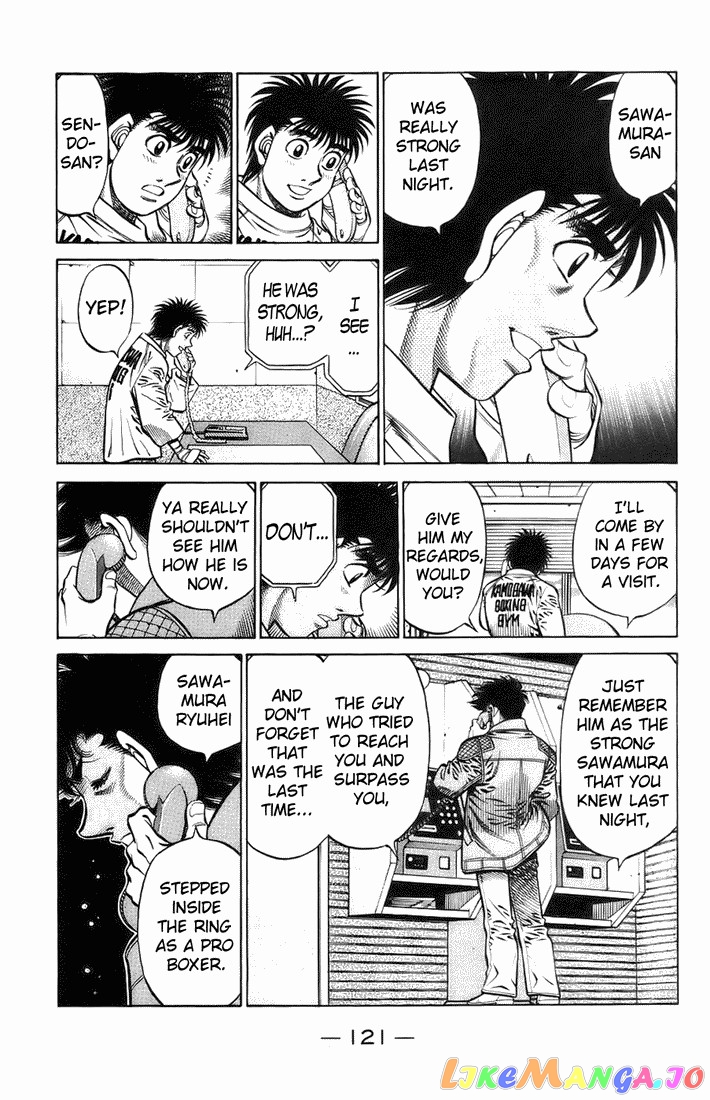 Hajime no Ippo Chapter 699 - page 17
