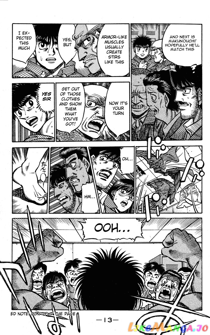 Hajime no Ippo Chapter 425 - page 13