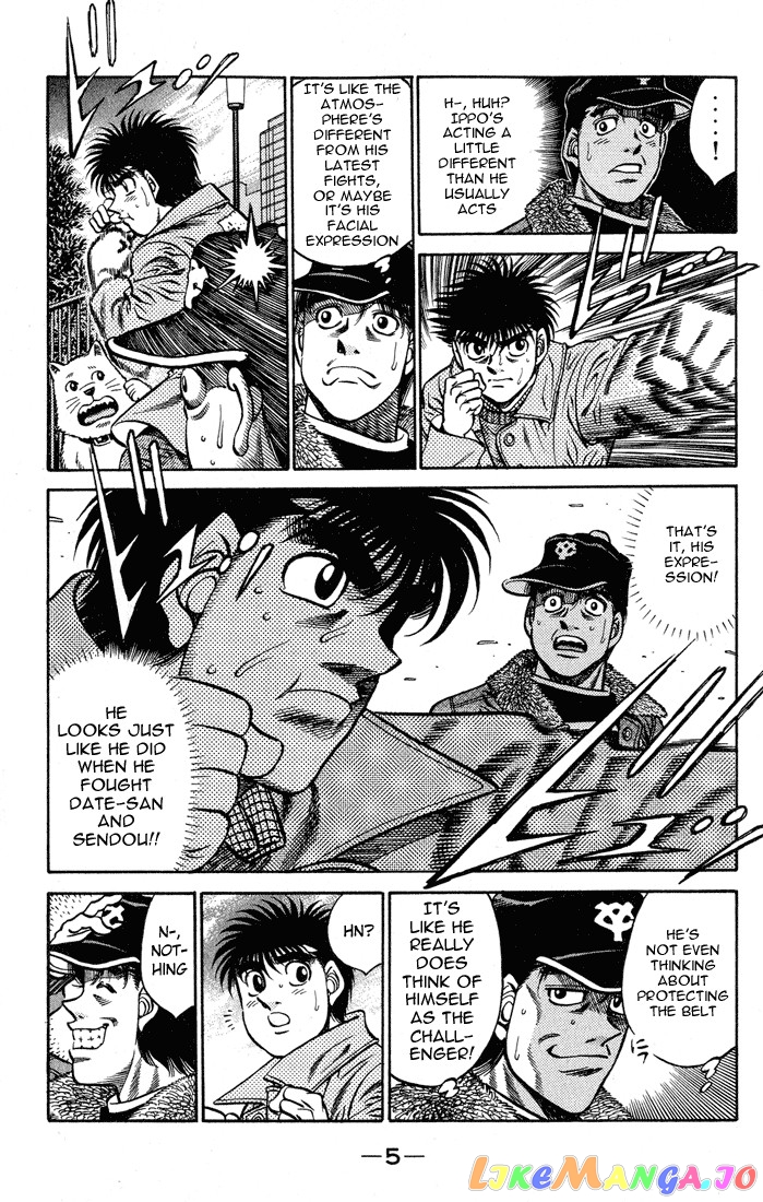 Hajime no Ippo Chapter 425 - page 6