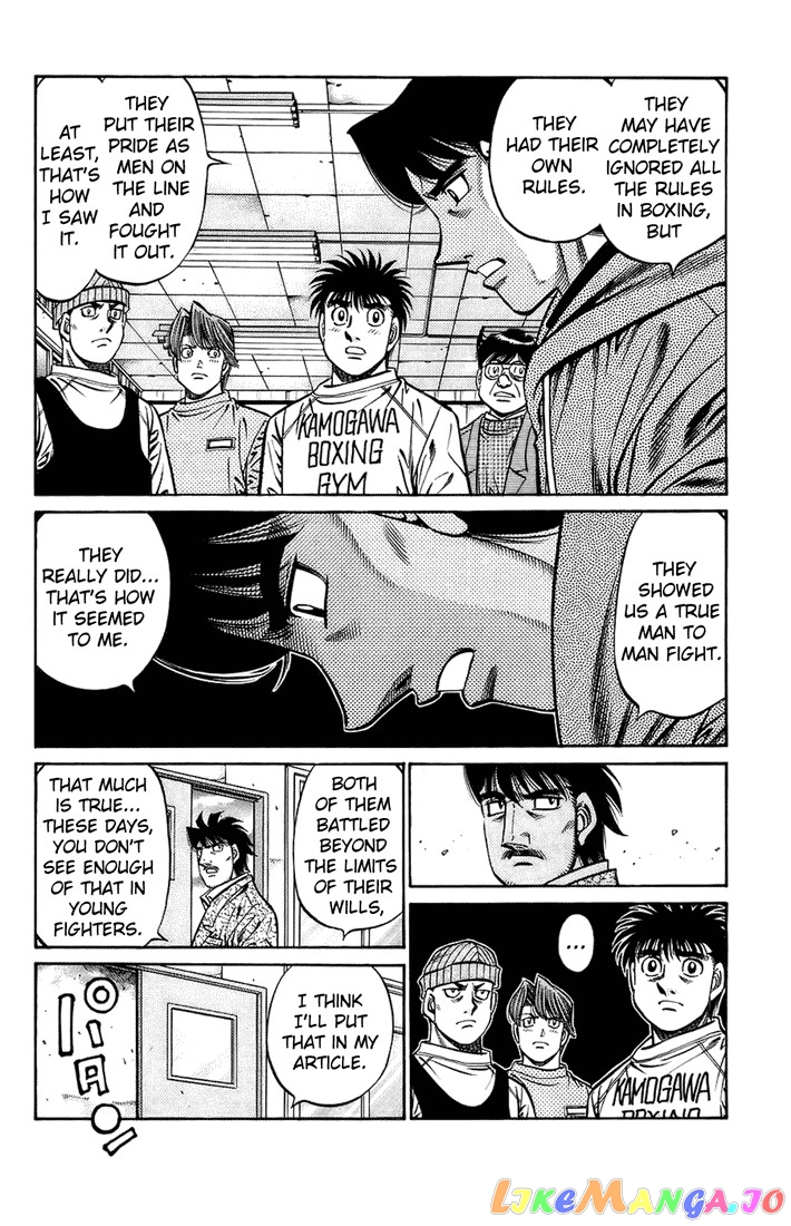 Hajime no Ippo Chapter 700 - page 5