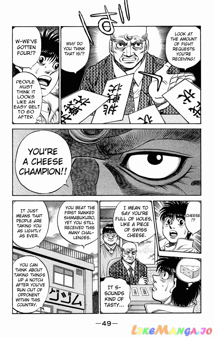 Hajime no Ippo Chapter 465 - page 11