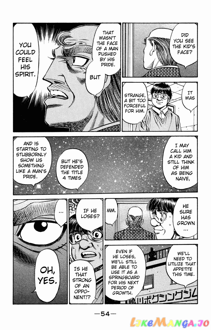 Hajime no Ippo Chapter 465 - page 16