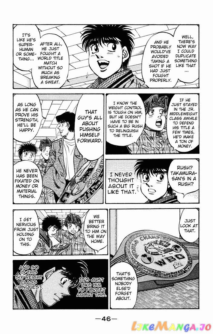 Hajime no Ippo Chapter 465 - page 8