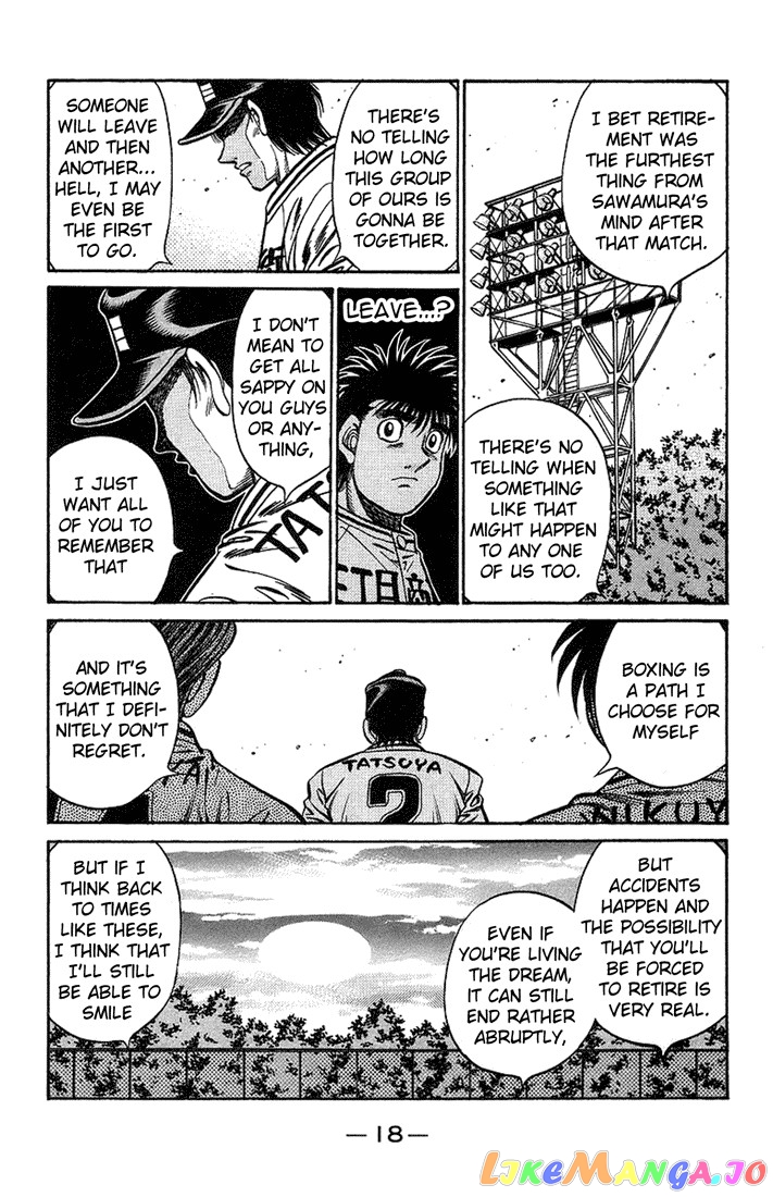 Hajime no Ippo Chapter 704 - page 16