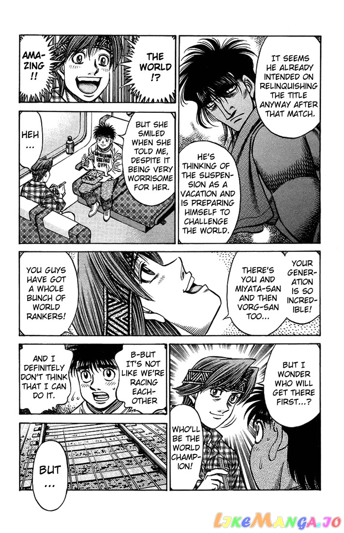 Hajime no Ippo Chapter 705 - page 3