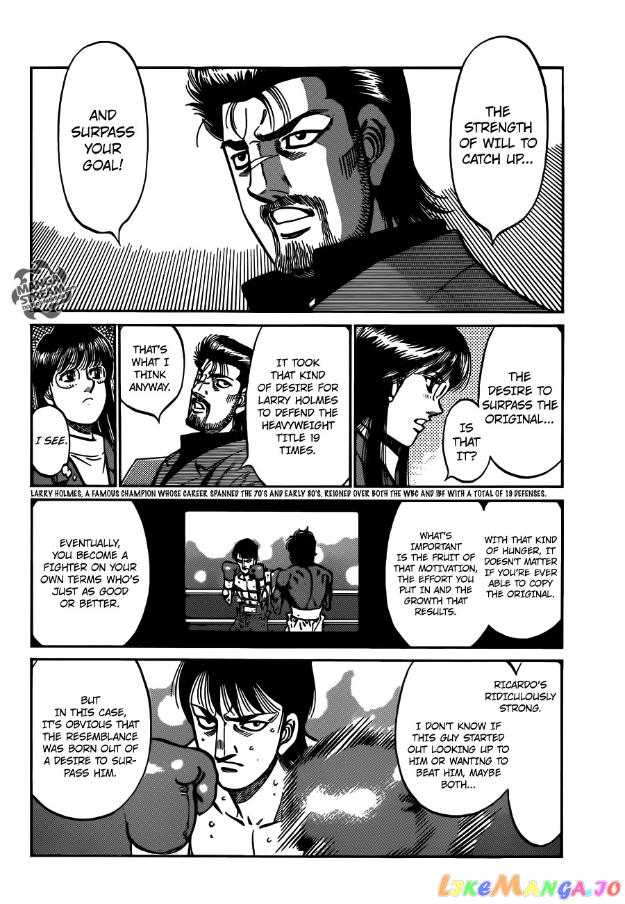 Hajime no Ippo Chapter 1017 - page 5