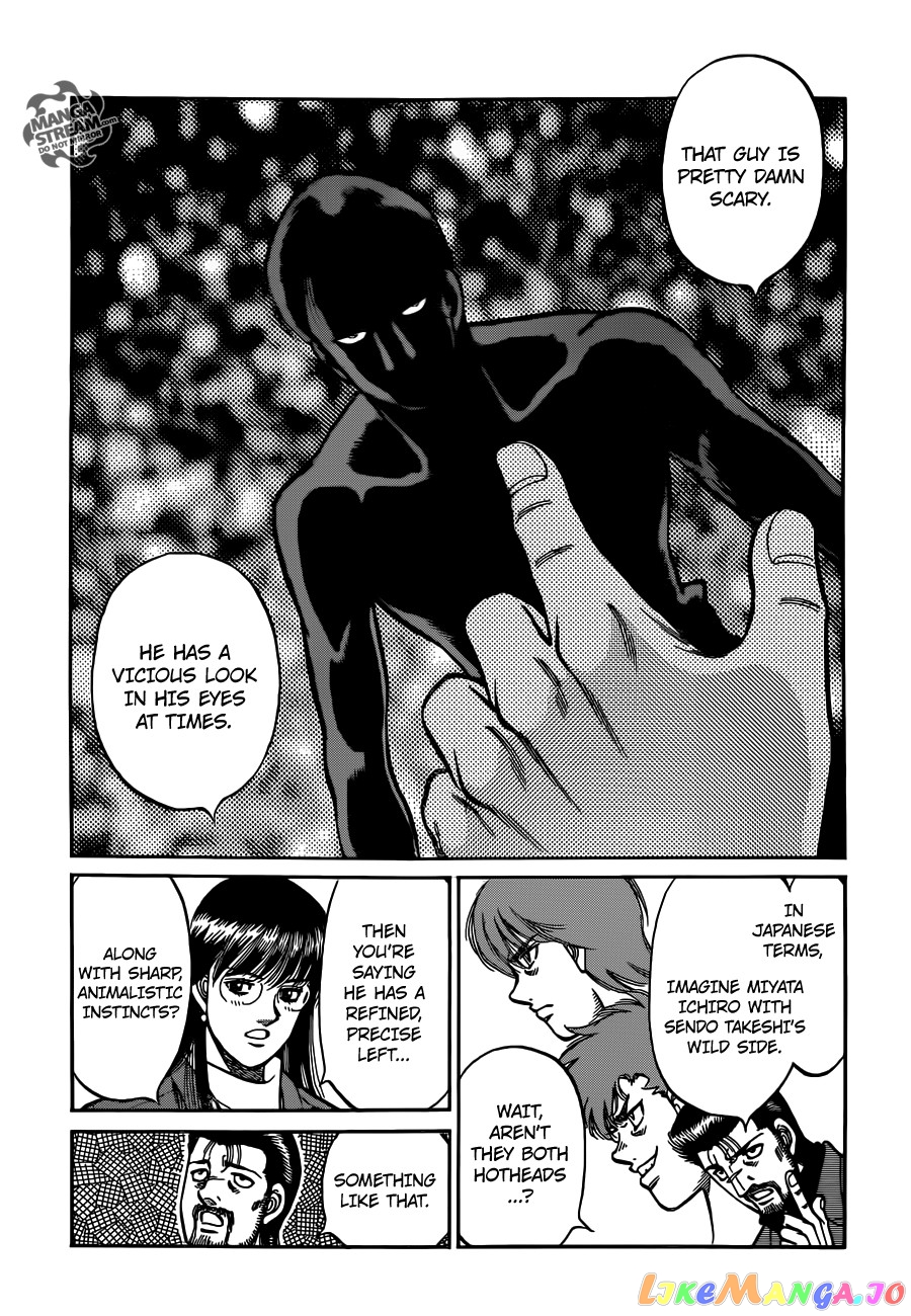 Hajime no Ippo Chapter 1017 - page 7