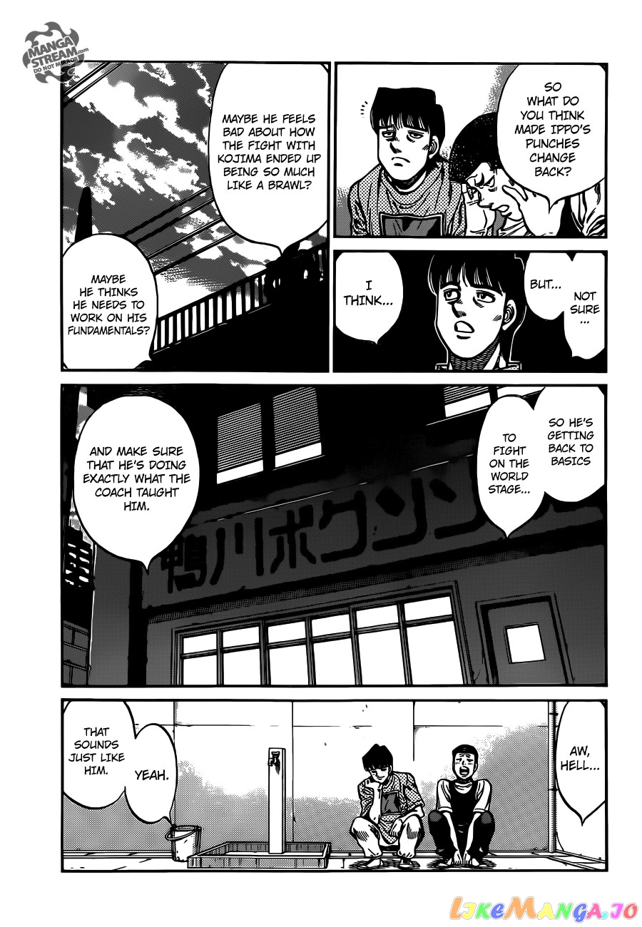 Hajime no Ippo Chapter 1018 - page 10