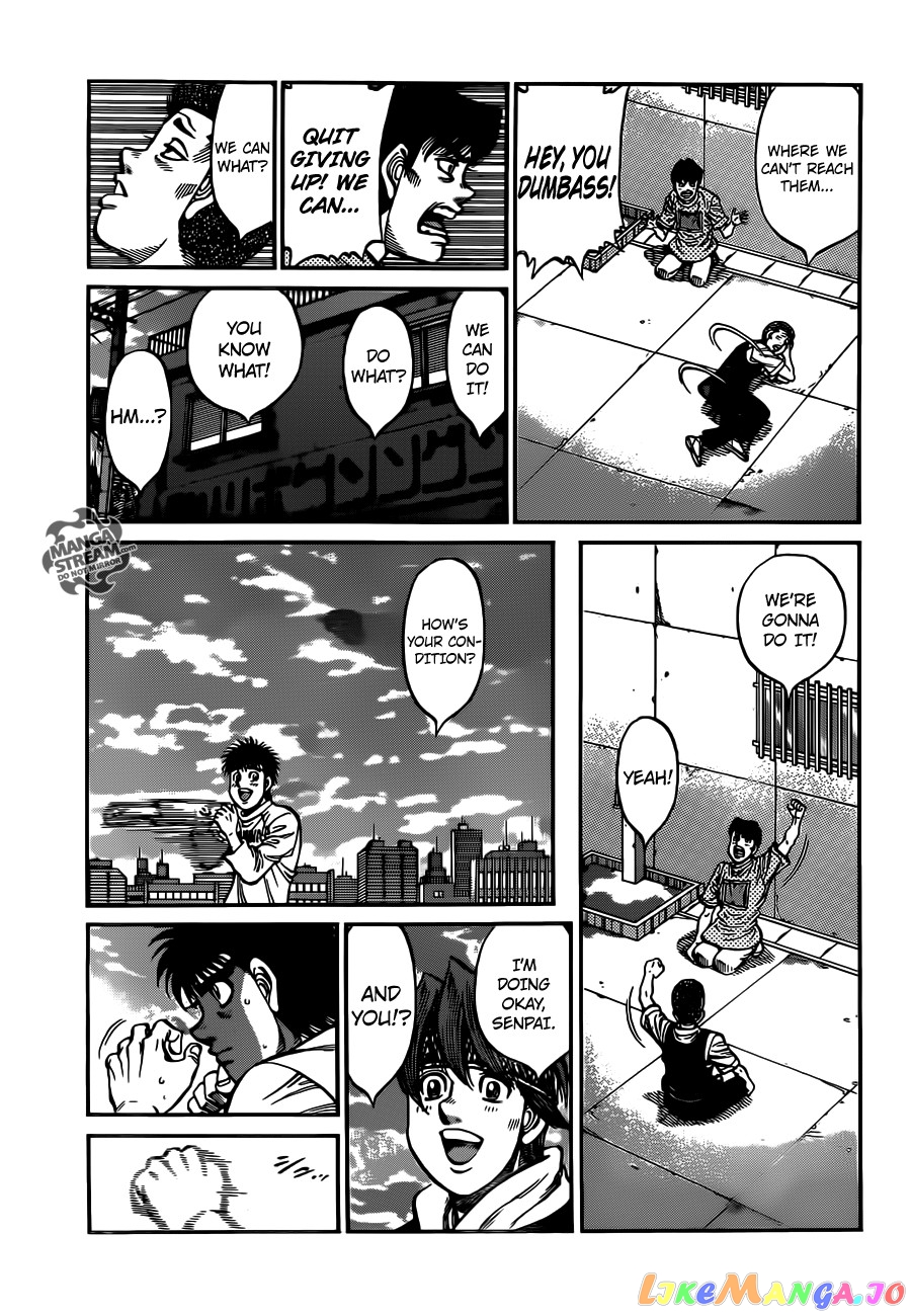 Hajime no Ippo Chapter 1018 - page 14