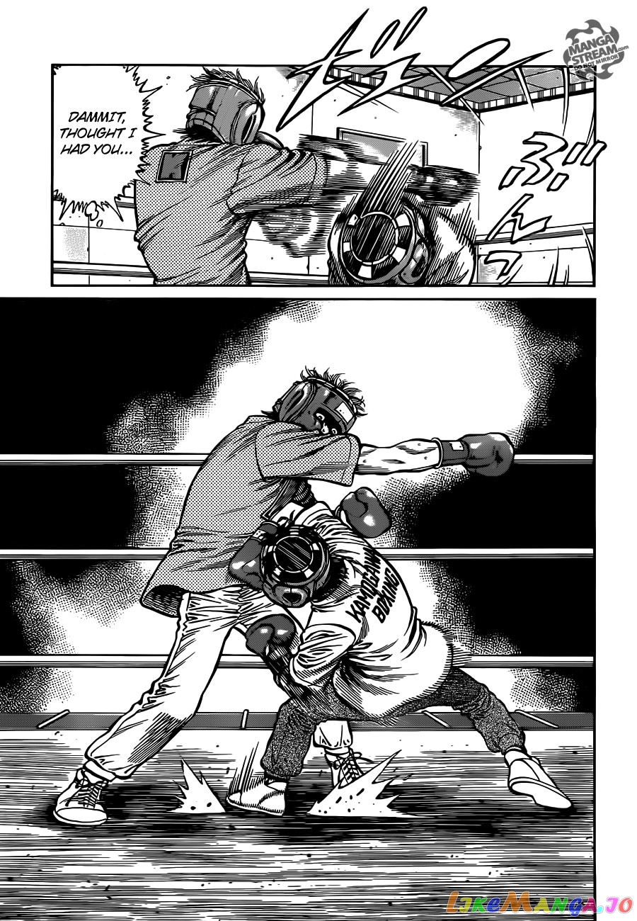Hajime no Ippo Chapter 1018 - page 4