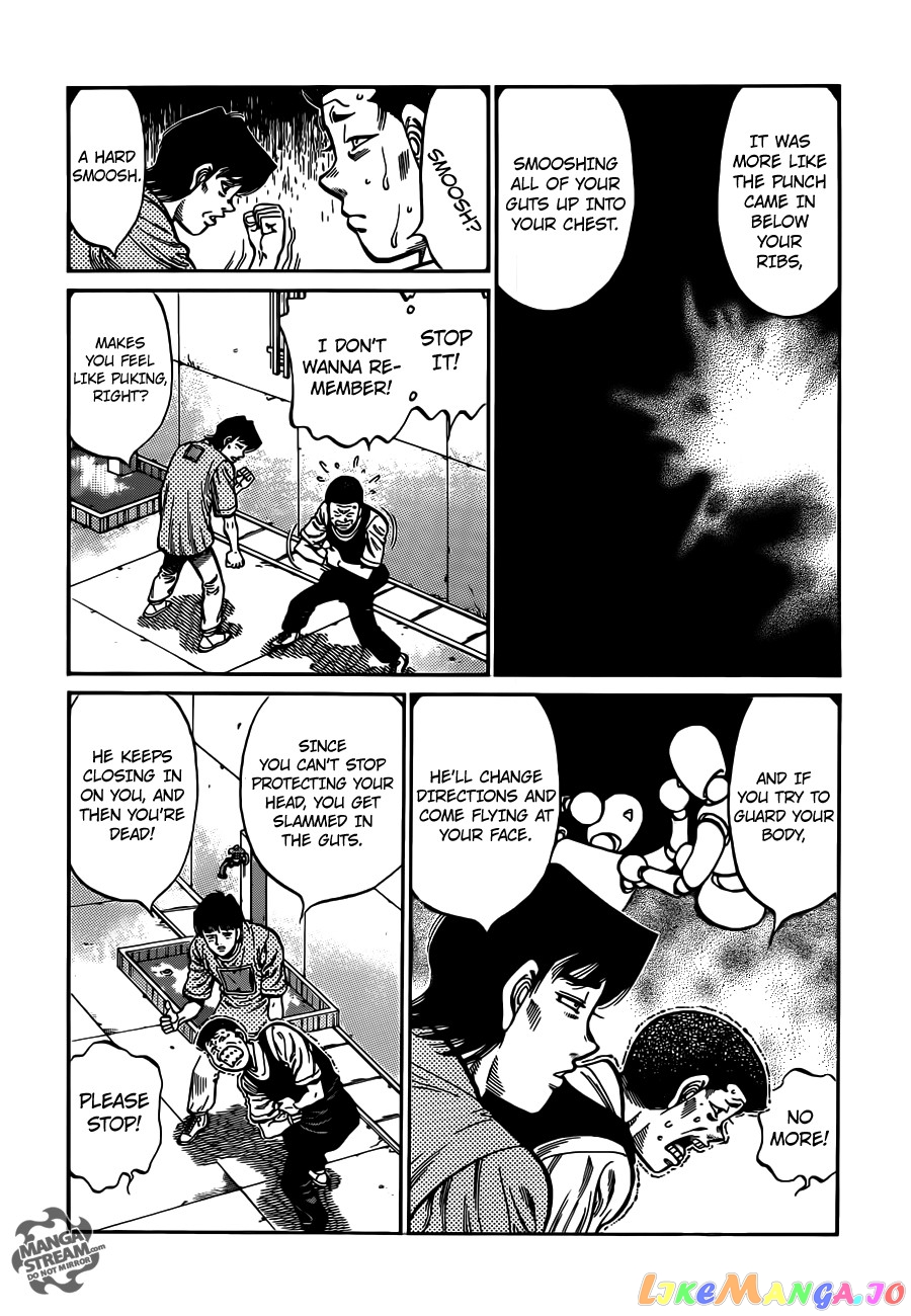 Hajime no Ippo Chapter 1018 - page 9