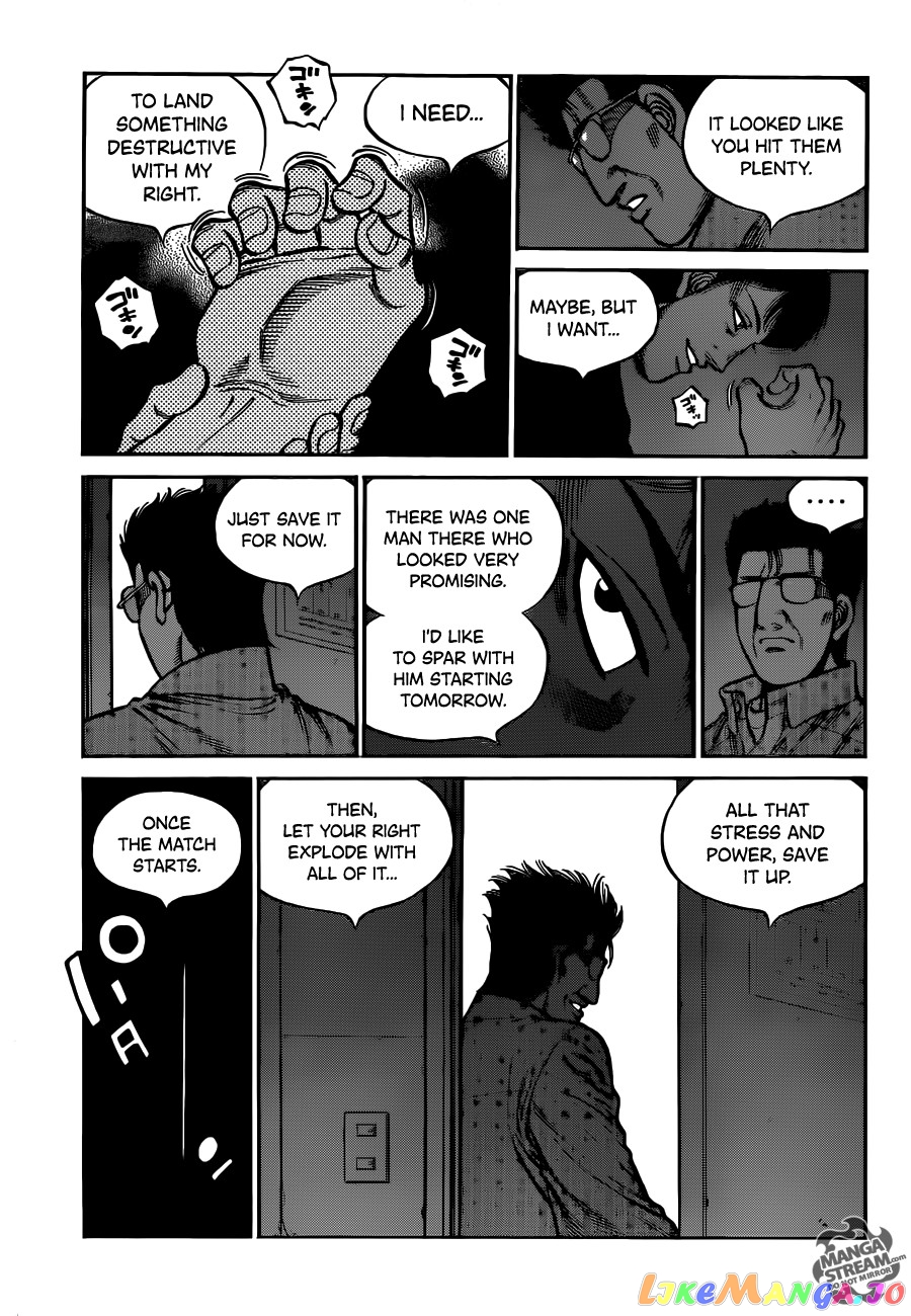 Hajime no Ippo Chapter 1019 - page 10