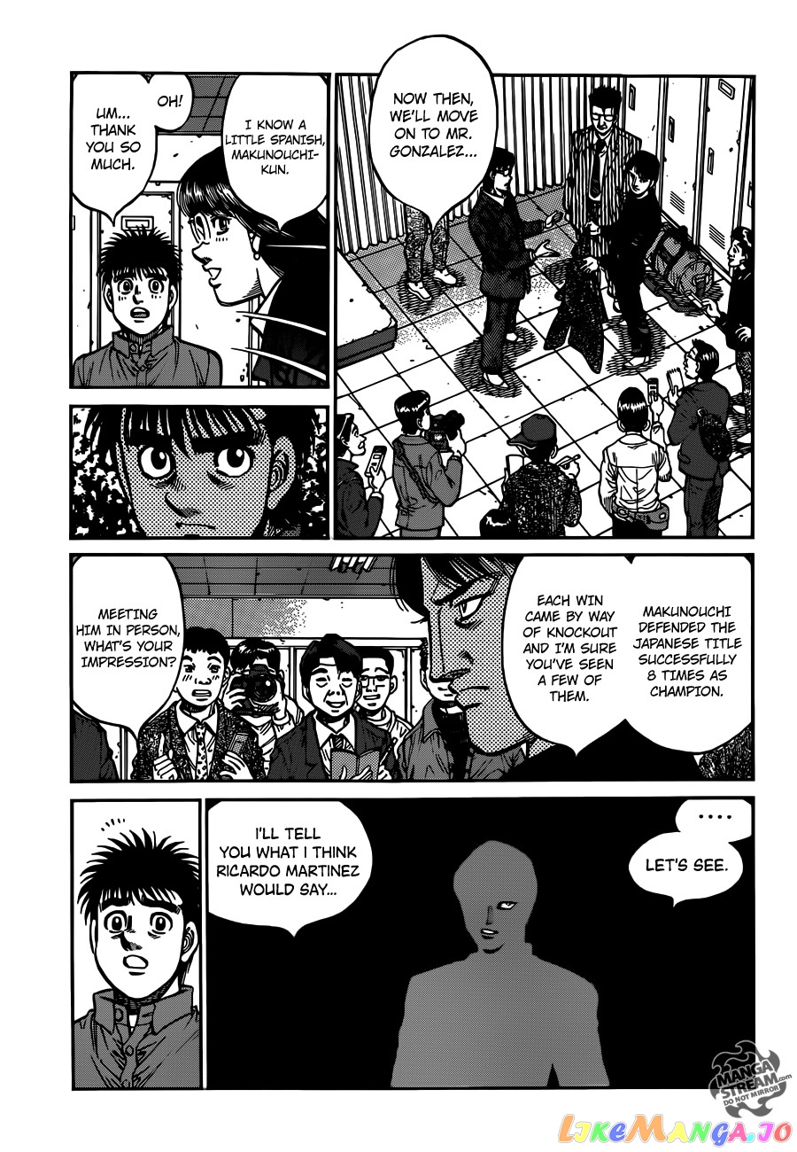 Hajime no Ippo Chapter 1020 - page 8