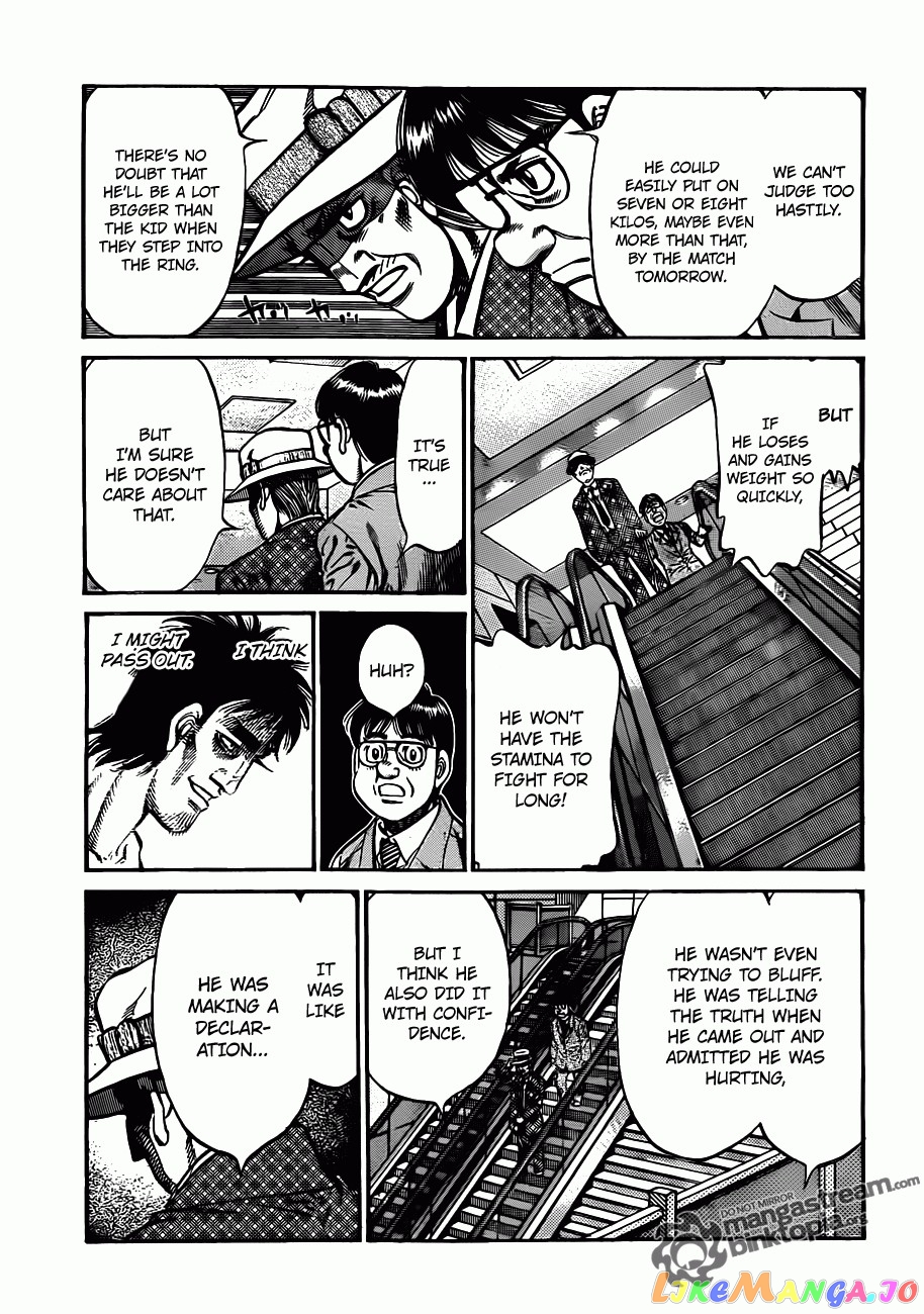 Hajime no Ippo Chapter 927 - page 16
