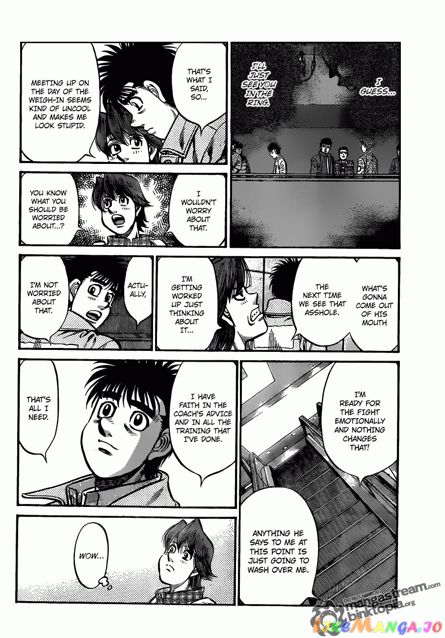 Hajime no Ippo Chapter 927 - page 7