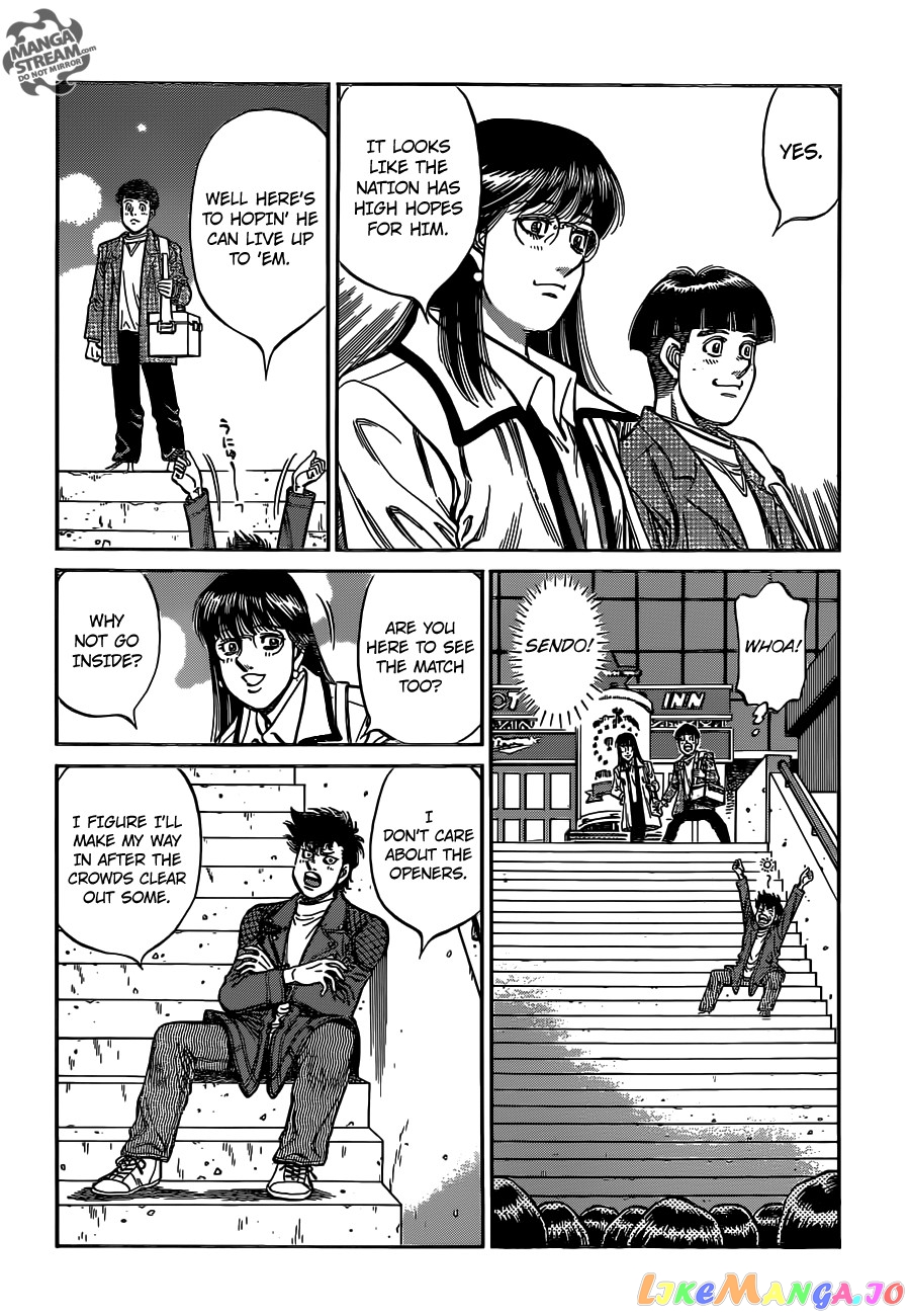 Hajime no Ippo Chapter 1021 - page 11