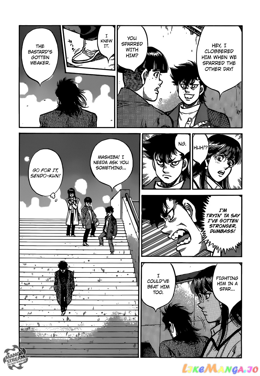 Hajime no Ippo Chapter 1021 - page 14