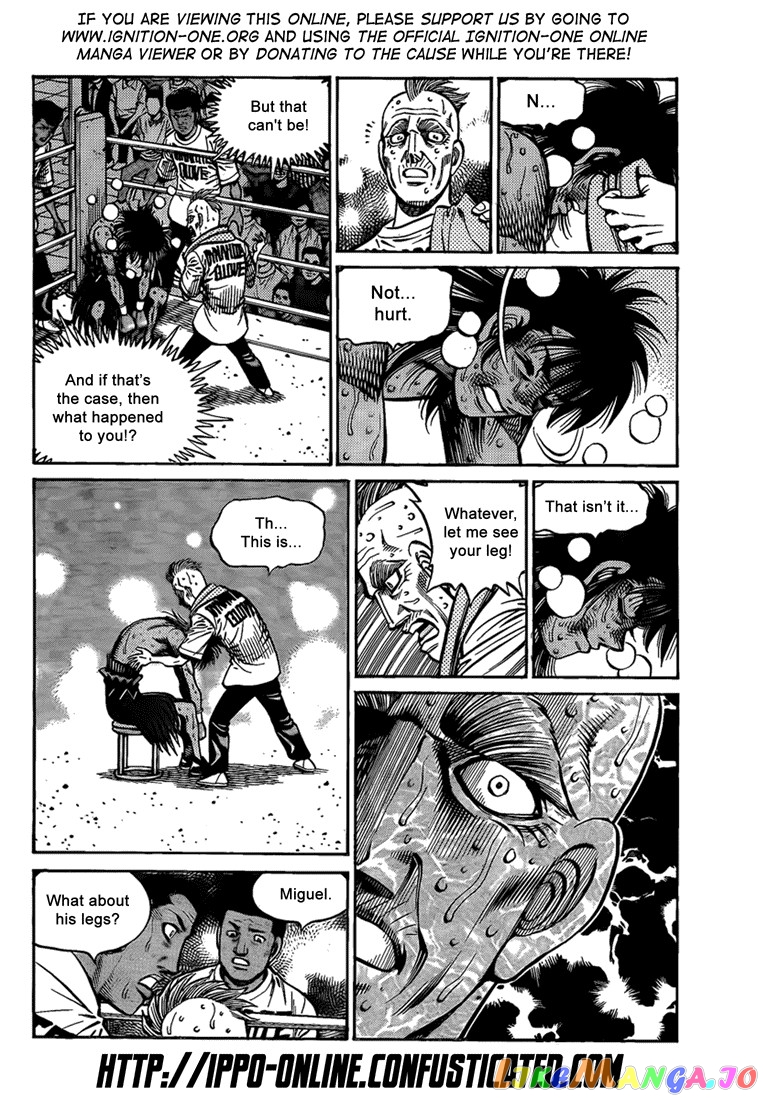 Hajime no Ippo Chapter 891 - page 8