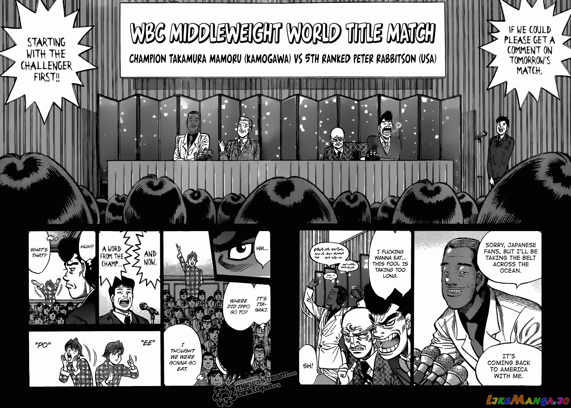 Hajime no Ippo Chapter 928 - page 15