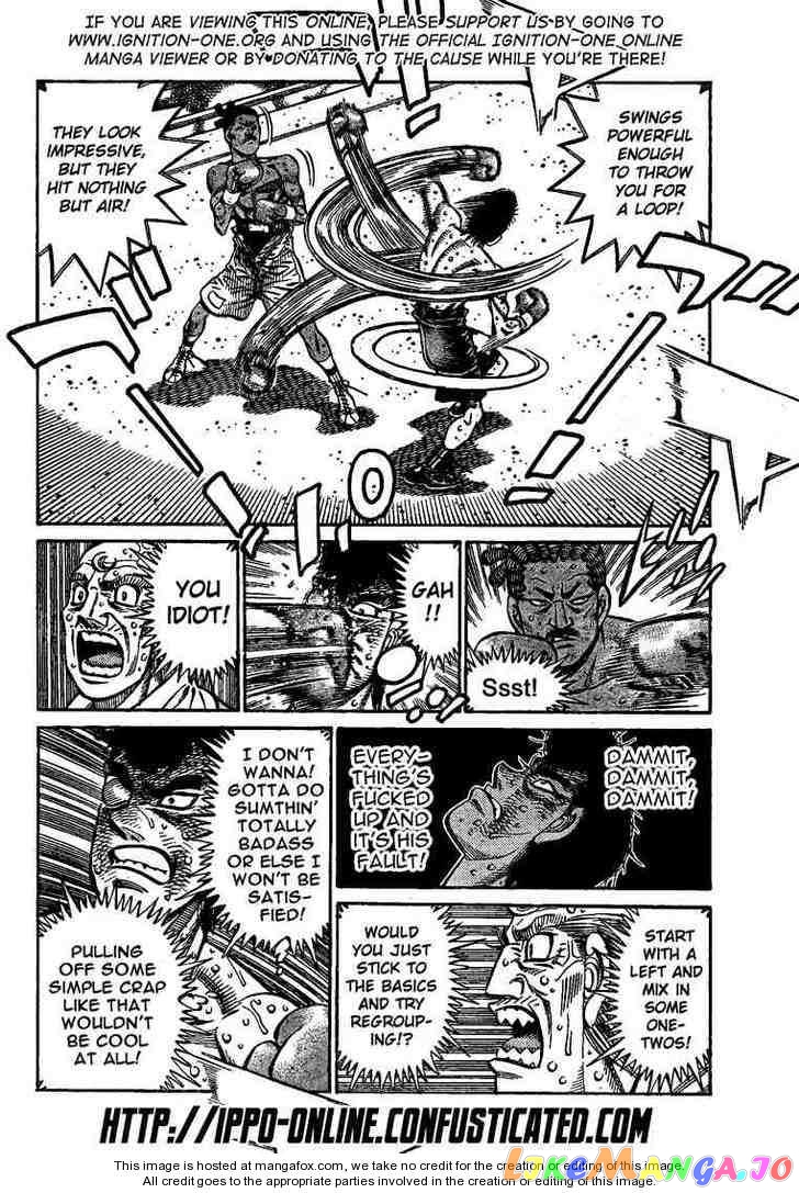 Hajime no Ippo Chapter 849 - page 2