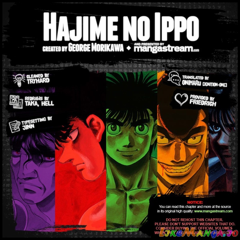 Hajime no Ippo Chapter 1022 - page 2