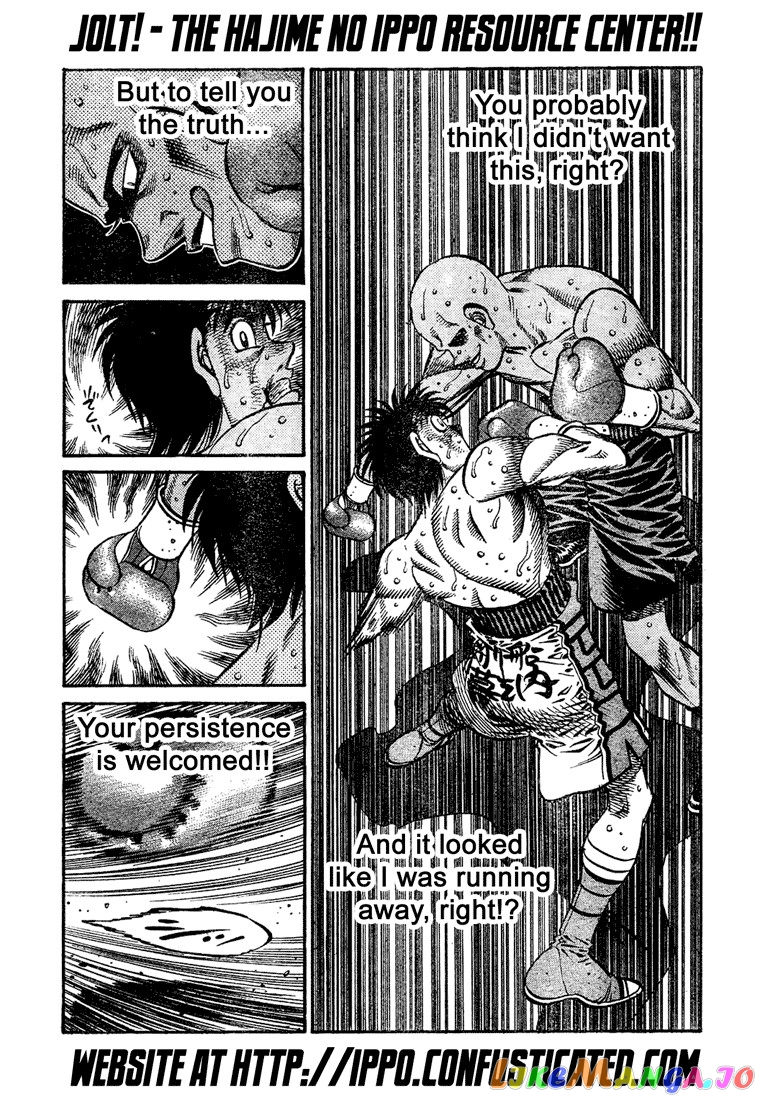 Hajime no Ippo Chapter 776 - page 13