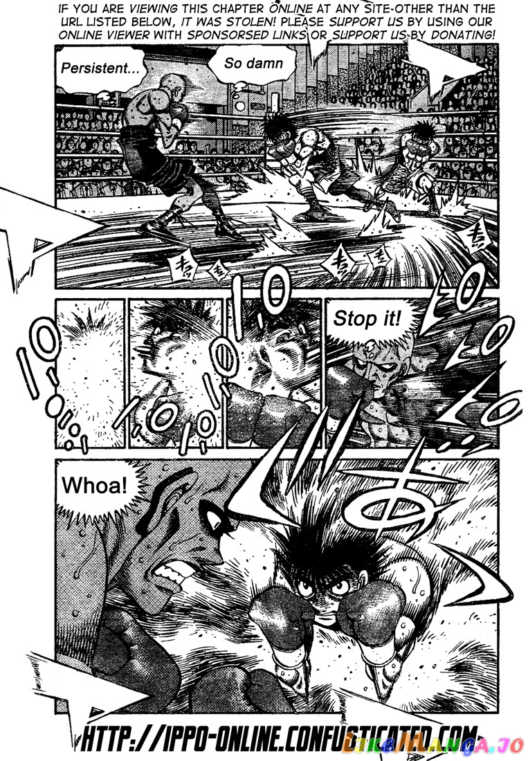Hajime no Ippo Chapter 776 - page 3