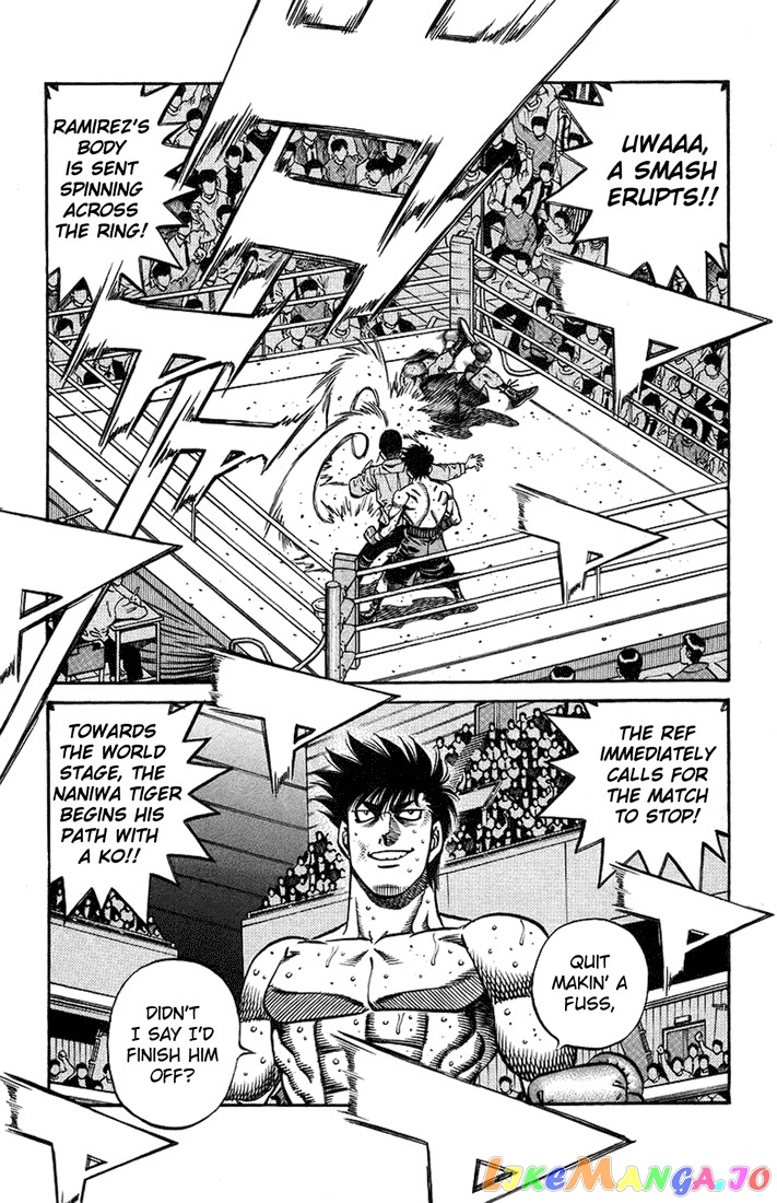 Hajime no Ippo Chapter 706 - page 7