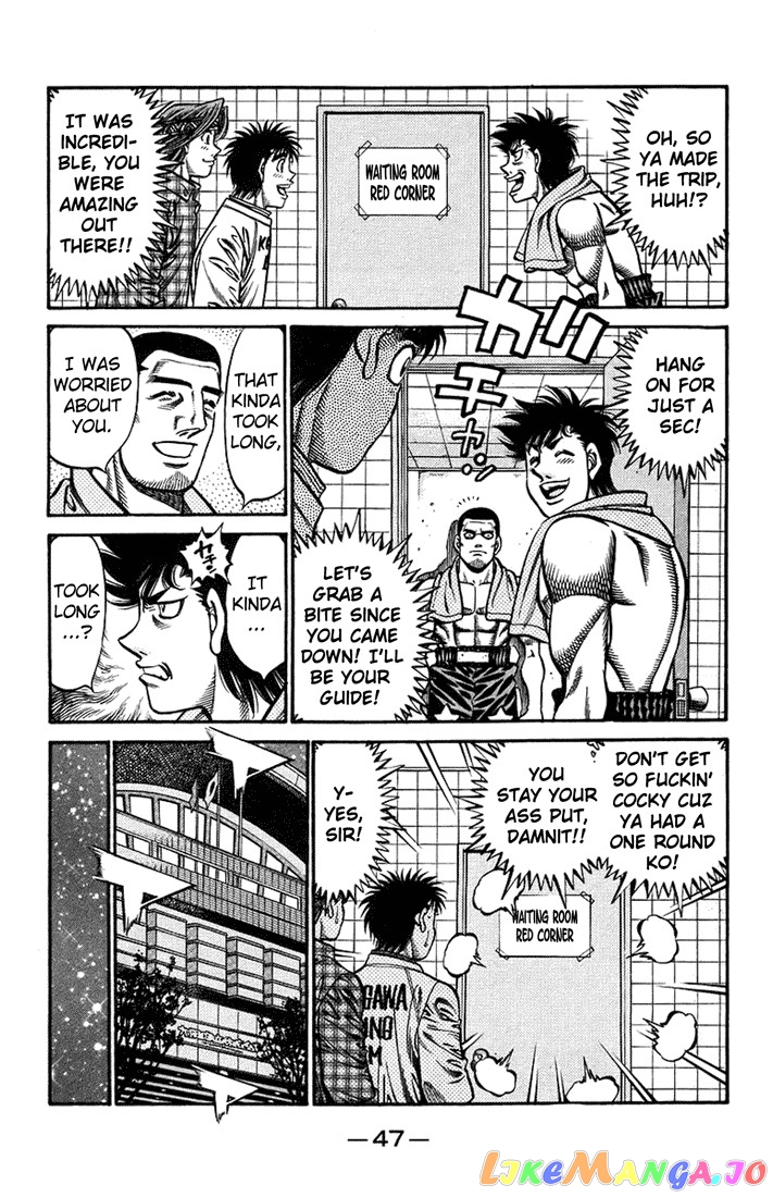 Hajime no Ippo Chapter 706 - page 9