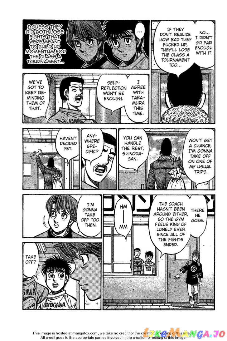 Hajime no Ippo Chapter 850 - page 4
