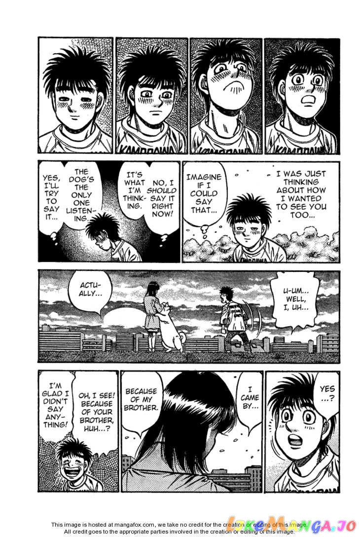 Hajime no Ippo Chapter 850 - page 9