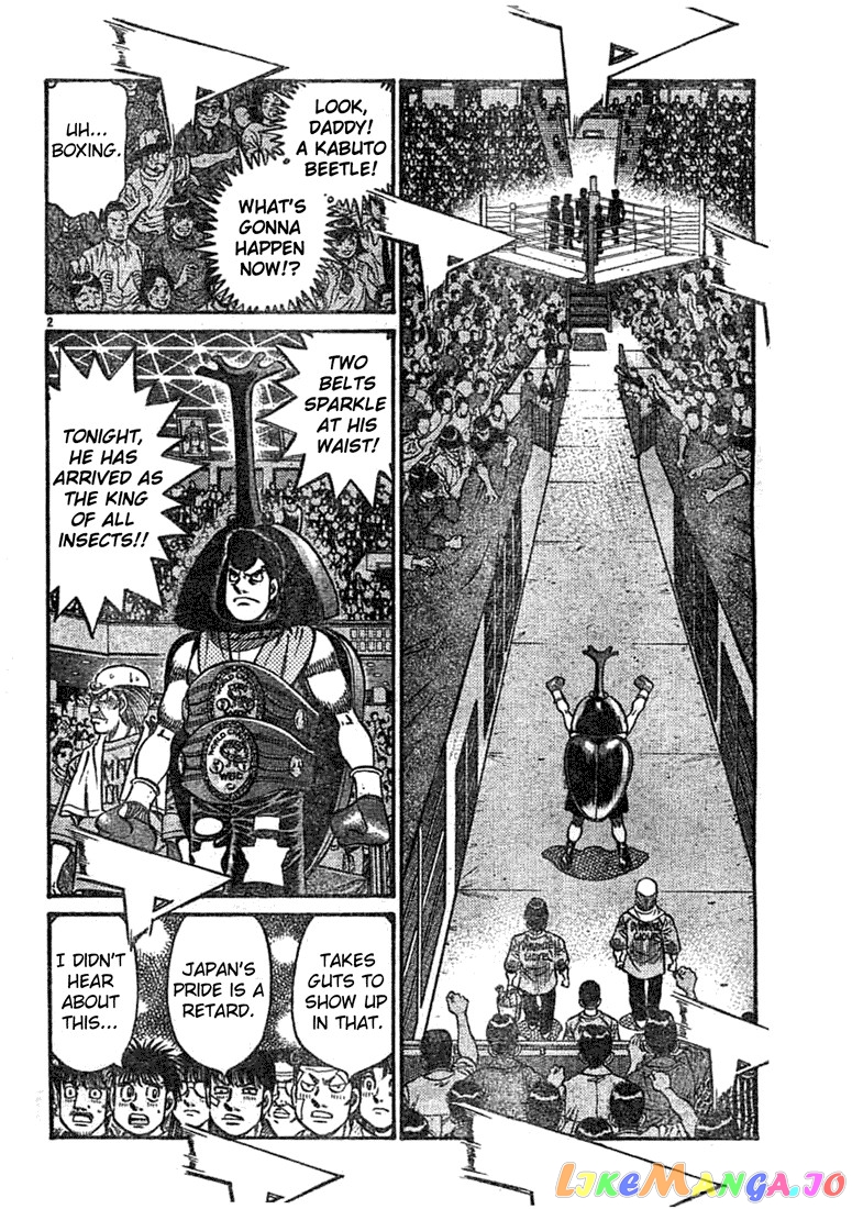 Hajime no Ippo Chapter 744 - page 2
