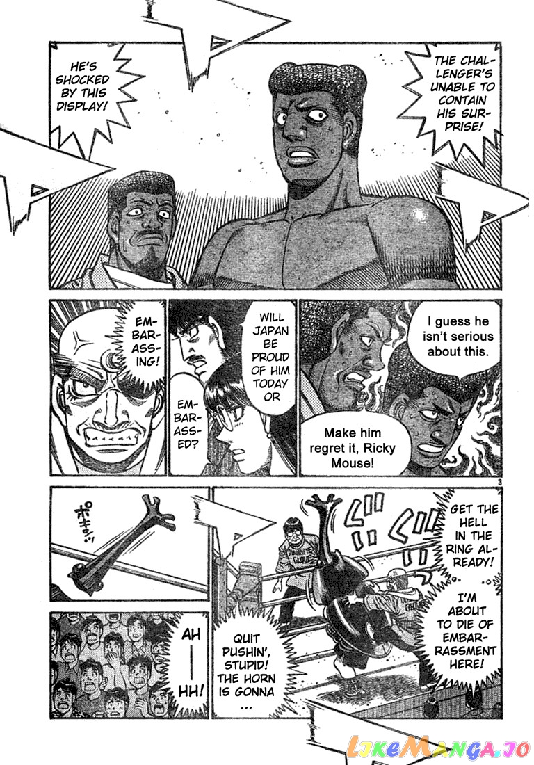 Hajime no Ippo Chapter 744 - page 3