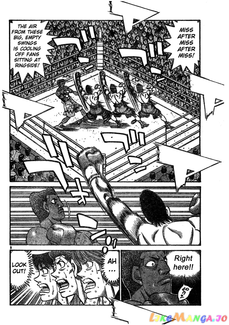 Hajime no Ippo Chapter 744 - page 8