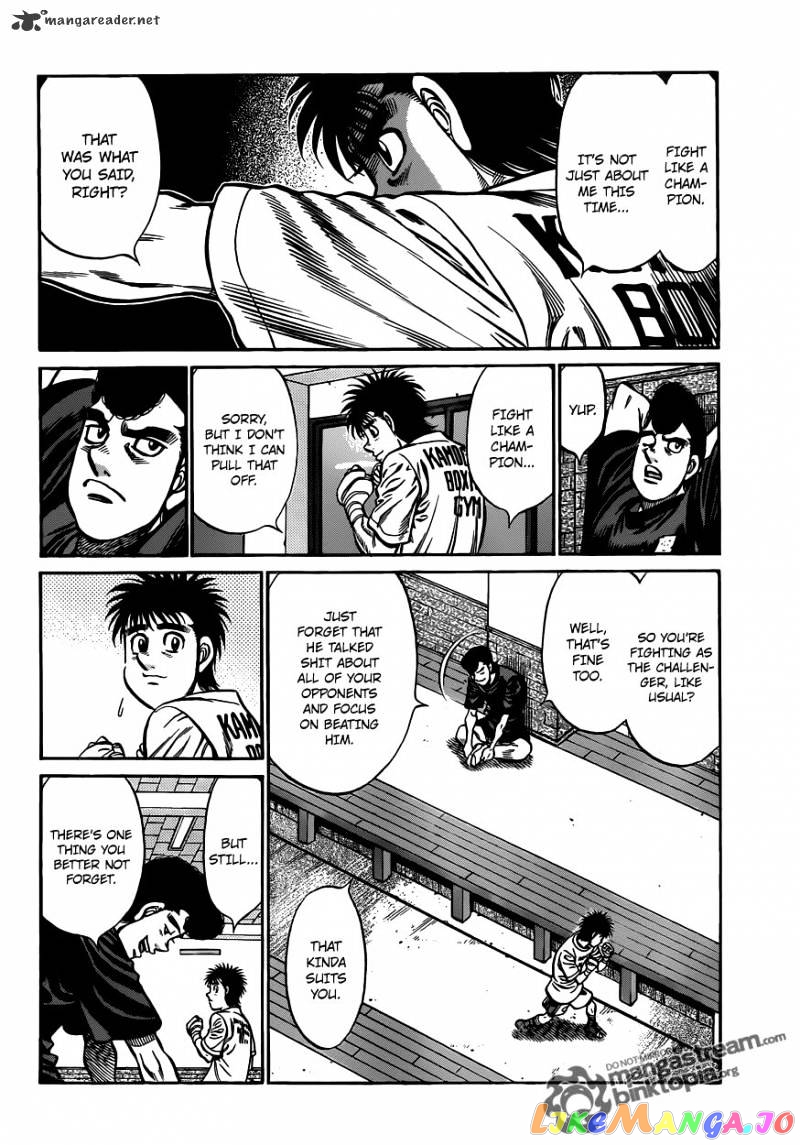 Hajime no Ippo Chapter 930 - page 4