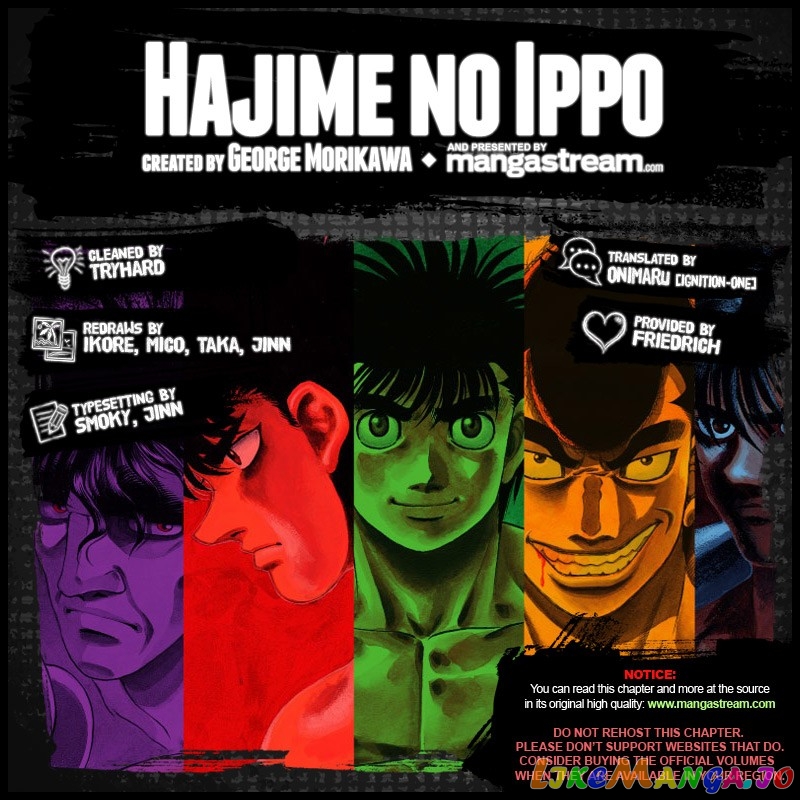 Hajime no Ippo Chapter 1024 - page 3