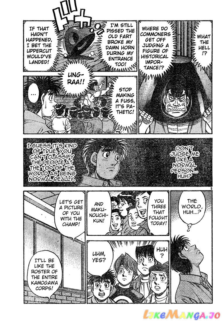 Hajime no Ippo Chapter 745 - page 5