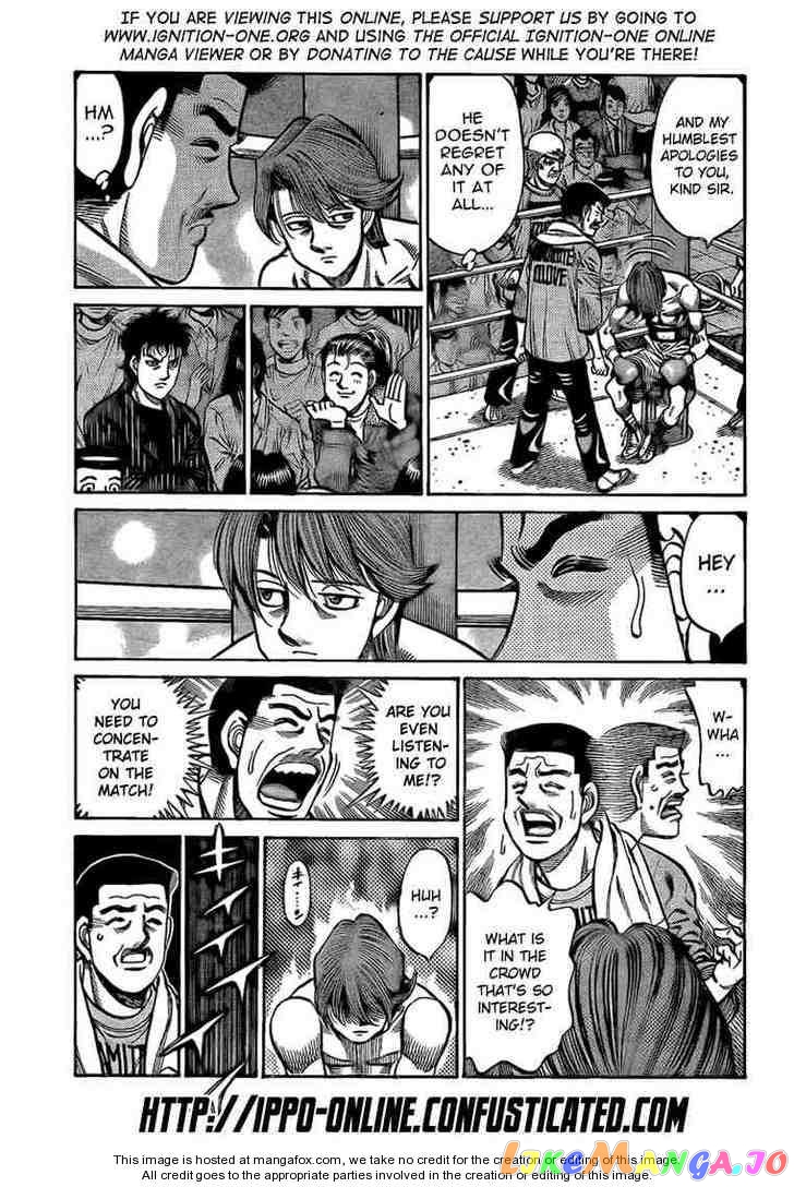Hajime no Ippo Chapter 852 - page 3