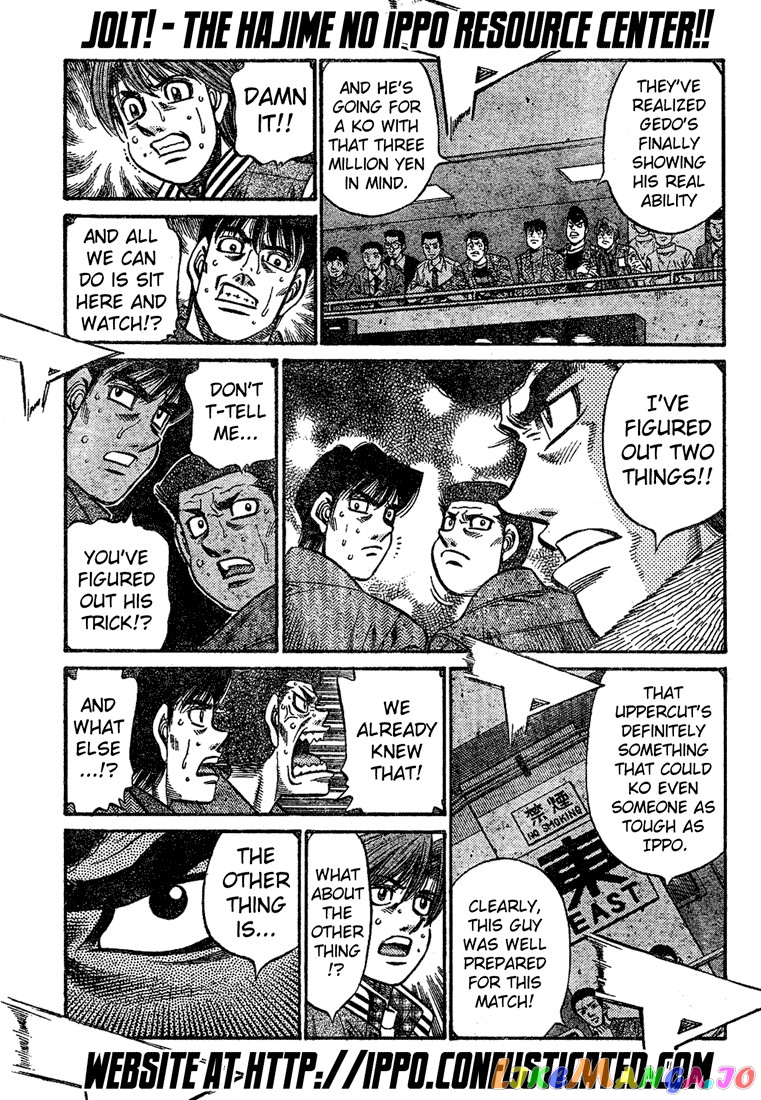 Hajime no Ippo Chapter 778 - page 11