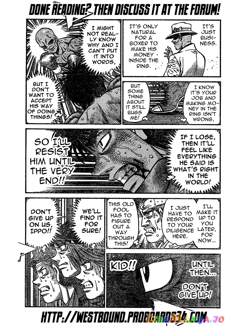 Hajime no Ippo Chapter 778 - page 17