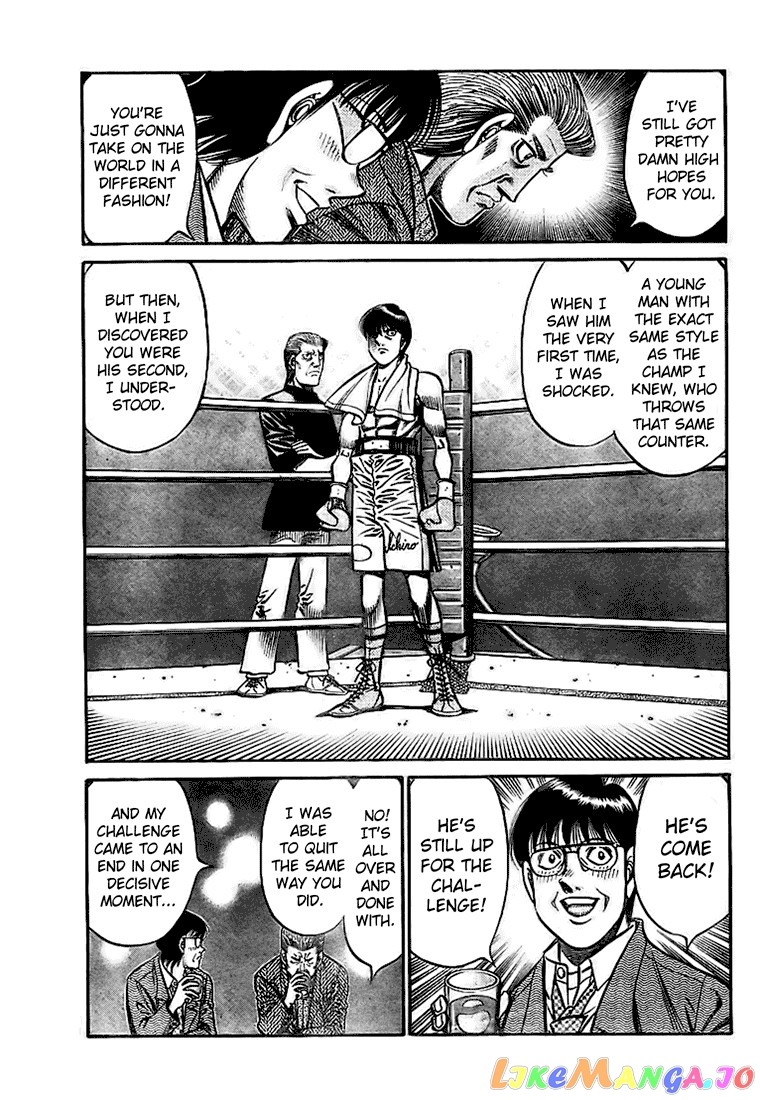 Hajime no Ippo Chapter 812 - page 9